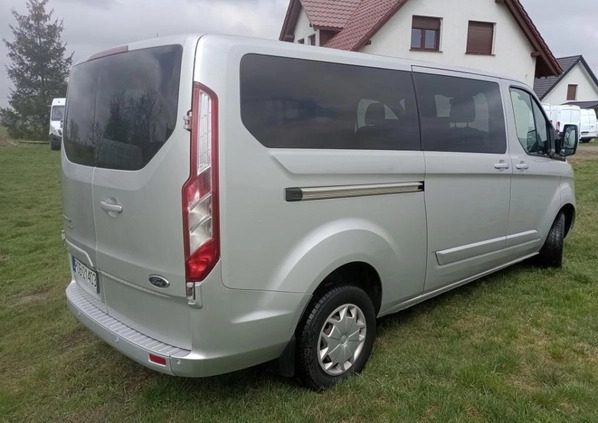 Ford Transit Custom cena 83517 przebieg: 200500, rok produkcji 2017 z Oborniki małe 352